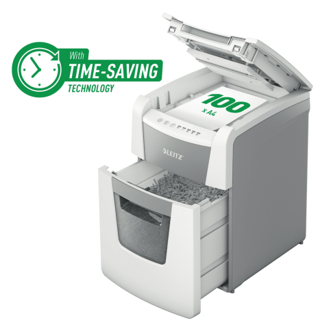 Leitz IQ Evrak İmha Makinesi 8011 AutoFeed 100 P4