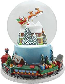 Müzikli Biblo Noel Baba Ve Müzikli Tren Müzikli Su Küresi No:61012