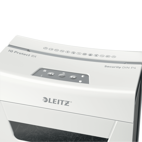 Leitz IQ Protect 8091 Evrak İmha Makinesi 8X P4 EU