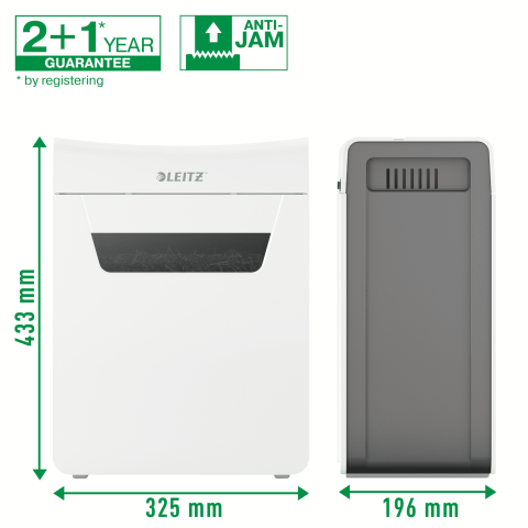 Leitz IQ Protect 8091 Evrak İmha Makinesi 8X P4 EU