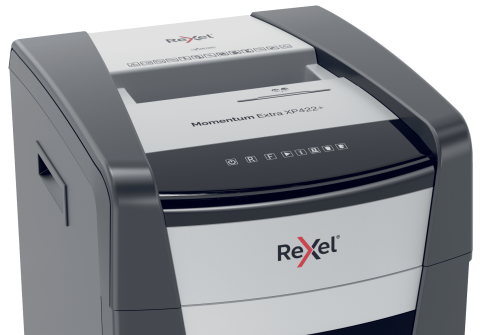 Rexel Momentum Extra XP422+ Sıkışmasız Çapraz Kesim Evrak İmha Makinesi