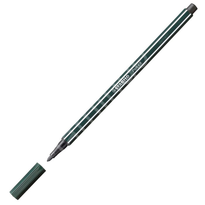 Stabilo Pen 68 Keçeli Kalem Zeytin Yeşili