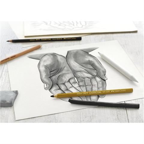 Faber Castell Charcoal Sketch Kömür Eskiz Seti