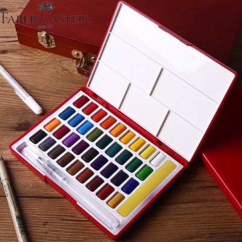 Faber Castell Creative Studio Tablet Suluboya 24'lü