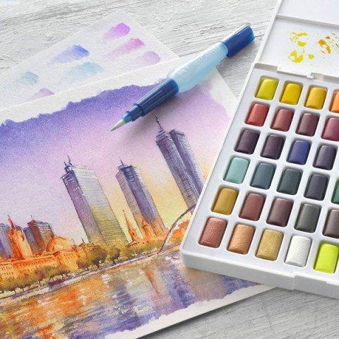 Faber Castell Creative Studio Tablet Suluboya 48'li