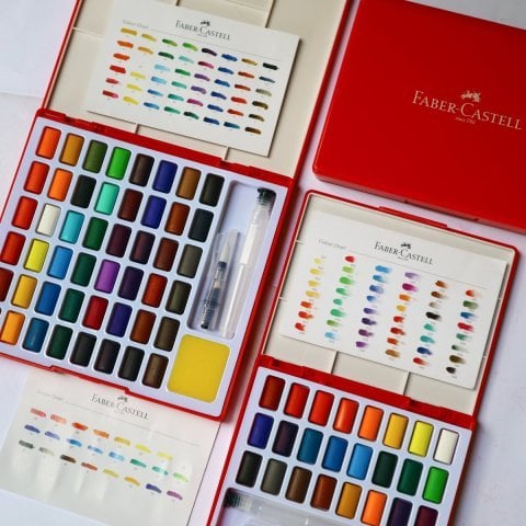 Faber Castell Creative Studio Tablet Suluboya 48'li