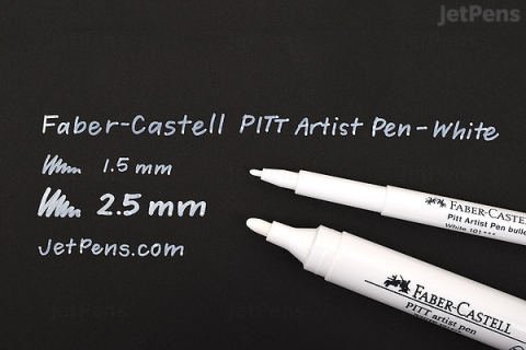 Faber Castell Pitt Kaligrafi Kalemi Beyaz (C)