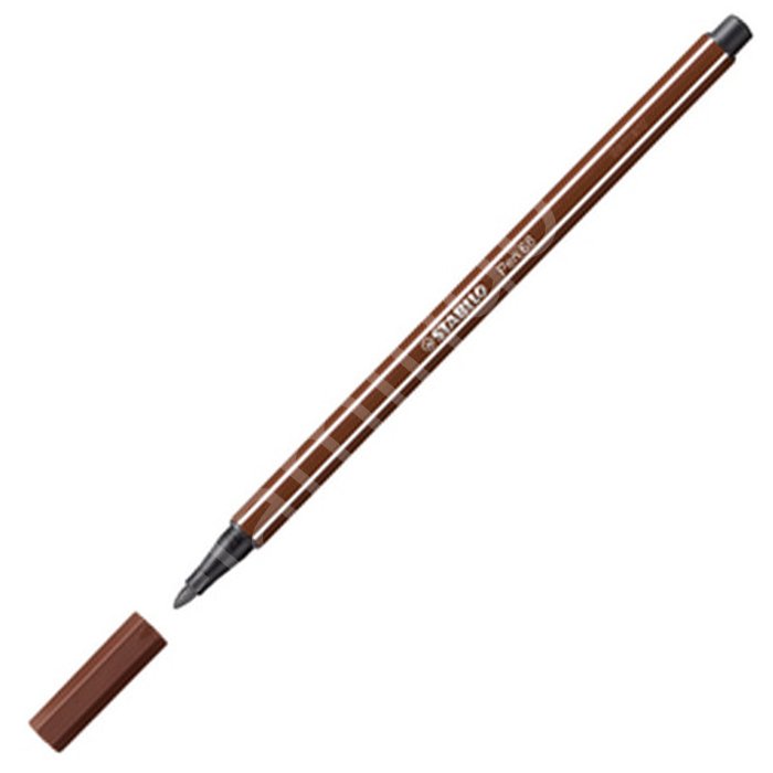 Stabilo Pen 68 Keçeli Kalem Kahverengi