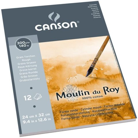 Canson Moulin Du Roy Suluboya Blok 24x32 300gr.