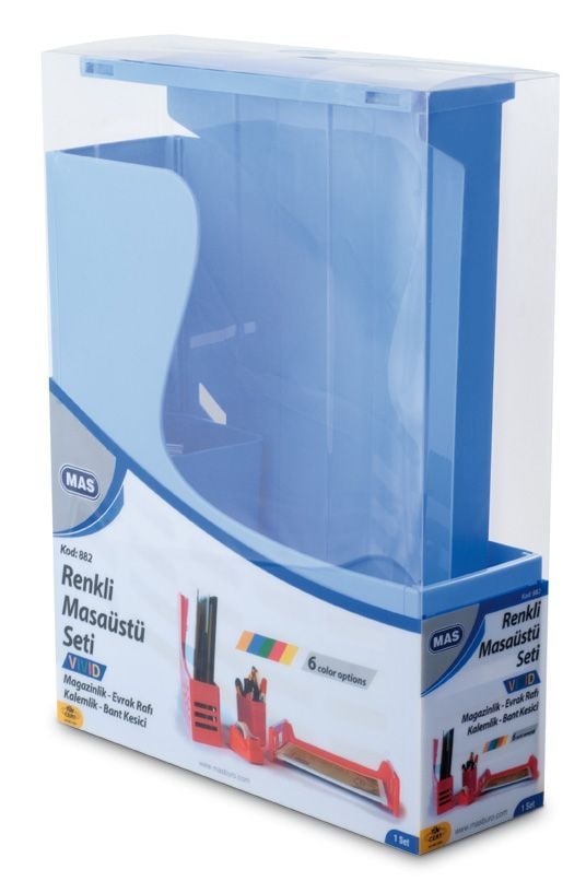Mas 882 Renkli Masa Seti Vivid Pembe