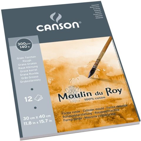 Canson Moulin Du Roy Suluboya Blok 30x40 300gr.