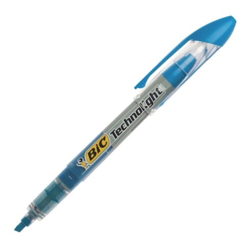Bic Tecnolight Fosforlu Kalem Mavi