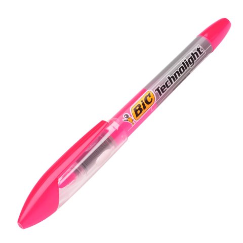 Bic Tecnolight Fosforlu Kalem Pembe