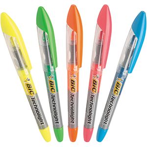 Bic Tecnolight Fosforlu Kalem Pembe