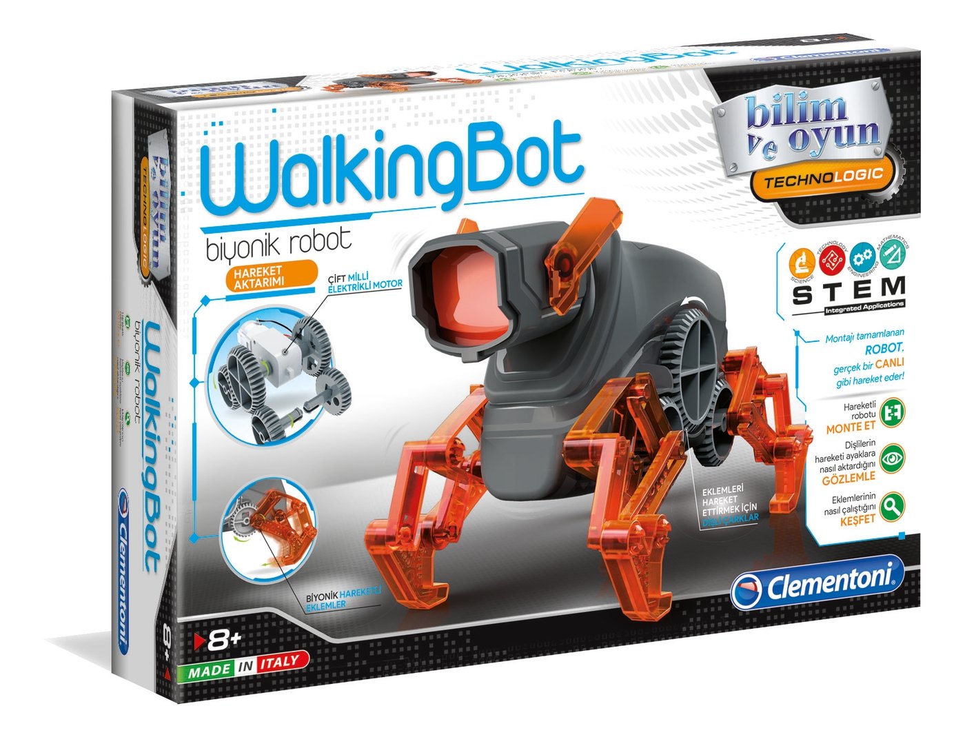 Clementoni Robotik Laboratuvarı – Walkingbot