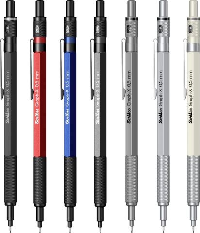 Scrikss Graph-X Mekanik Kurşun Kalem 0.5 Kırmızı