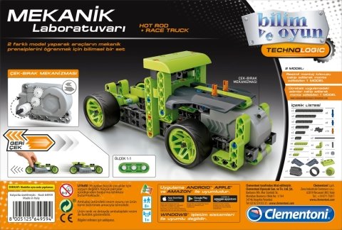 Clementoni Mekanik Laboratuvarı - Hot Rod & Race Truck