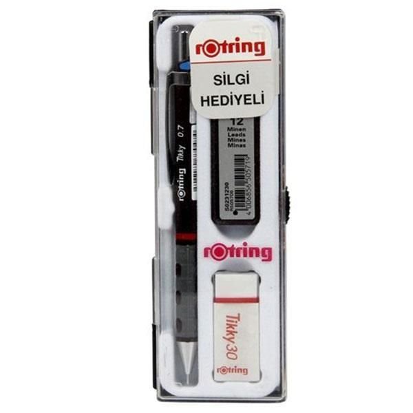 Rotring TIKKY Mekanik Kurşun Kalem Okul Seti 0.7 Bordo