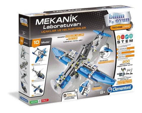 Clementoni Mekanik Laboratuvarı - Uçaklar ve Helikopterler