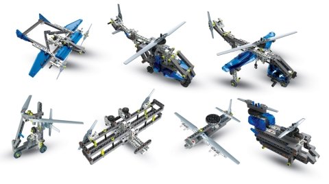 Clementoni Mekanik Laboratuvarı - Uçaklar ve Helikopterler