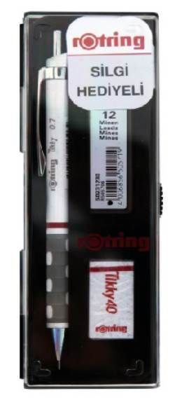 Rotring TIKKY Mekanik Kurşun Kalem Okul Seti 0.7 Beyaz