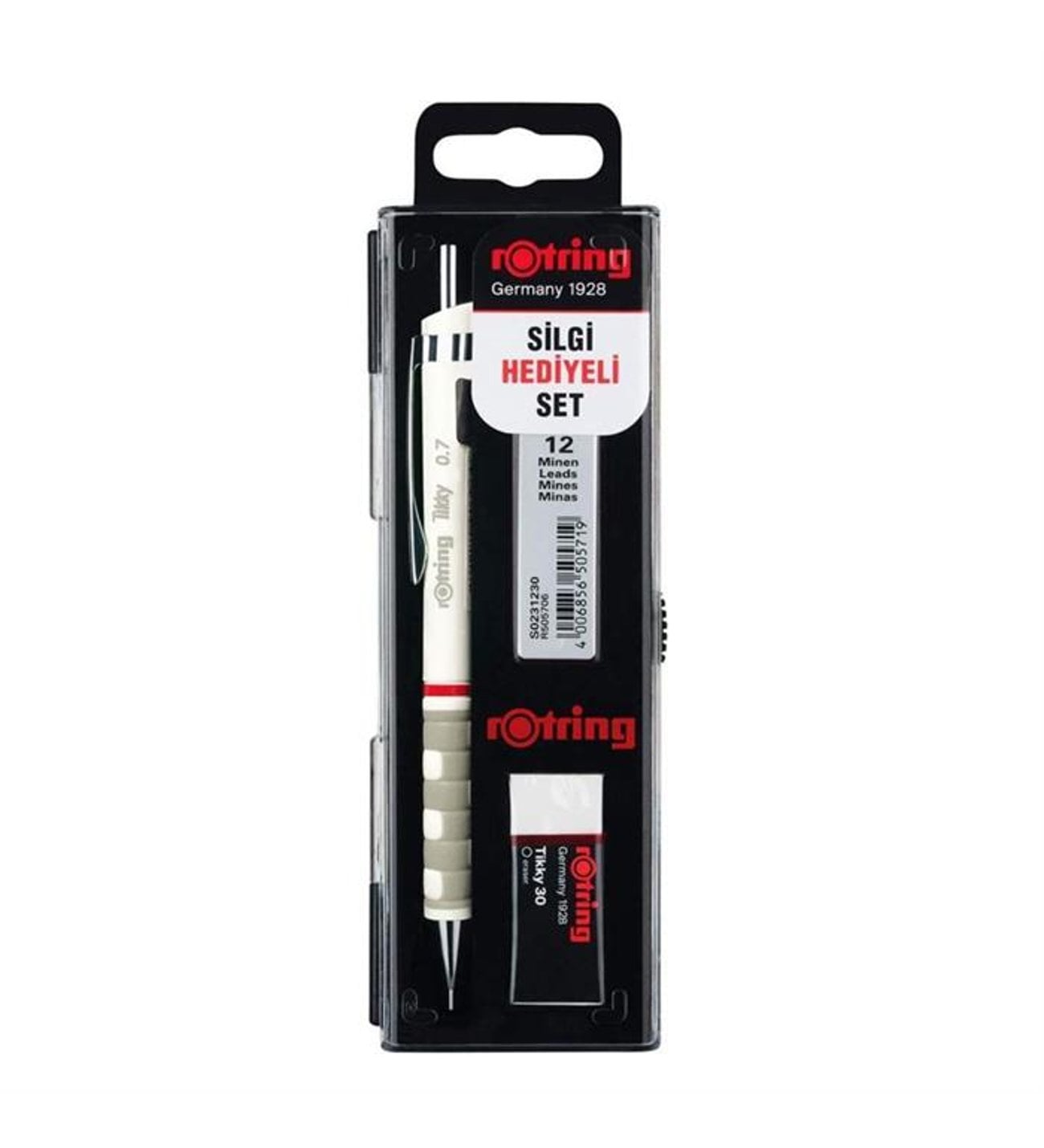 Rotring TIKKY Mekanik Kurşun Kalem Okul Seti 0.7 Beyaz