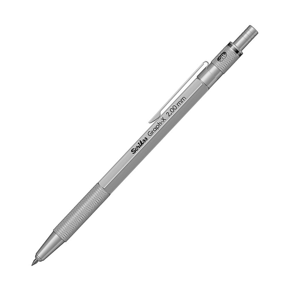 Scrikss Graph-X Mekanik Kurşun Kalem 2.0mm Kurşun Gri