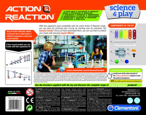 Clementoni Action & Reaction - Müzikal Raylar 19166