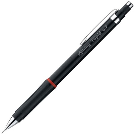 Rotring Rapid Mekanik Kurşun Kalem Siyah 0.7 mm