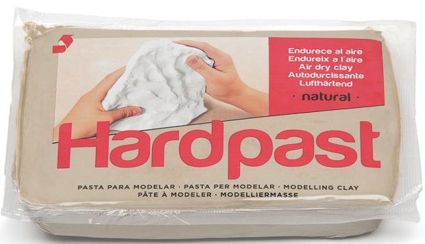 Bisbal Hardpast Seramik Hamuru 500gr.Beyaz