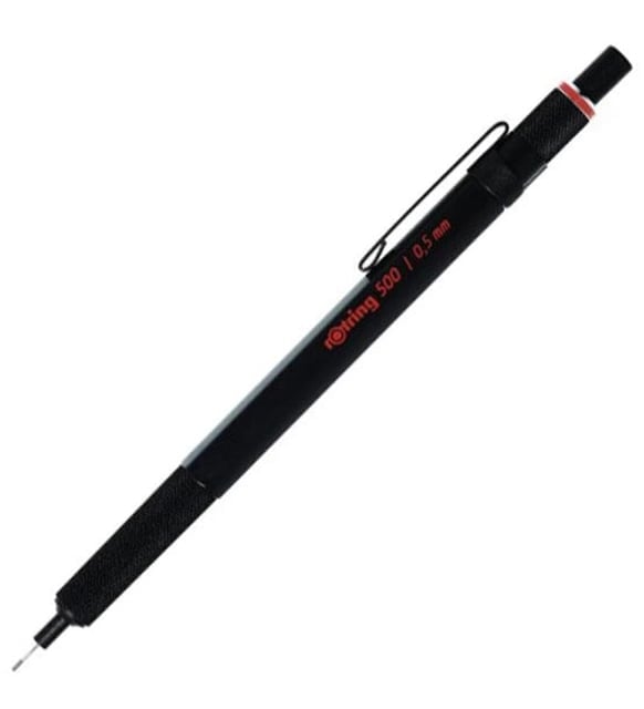 Rotring 500 Mekanik Kurşun Kalem Siyah 0.5 mm