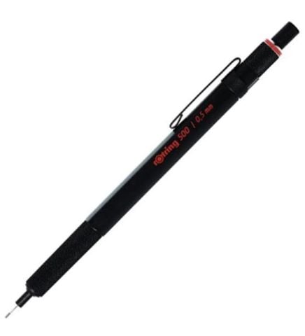 Rotring 500 Mekanik Kurşun Kalem Siyah 0.5 mm
