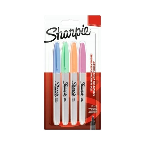 Sharpie Permanent Kalem Seti Fine Uç 4'lü Pastel Renkler