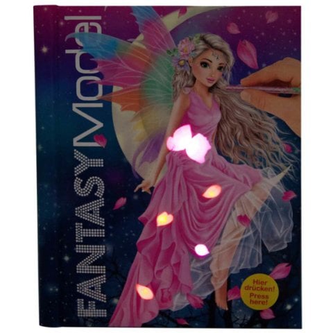 Top Model Fantasy Işıklı Sesli Boyama Kitabı 43433