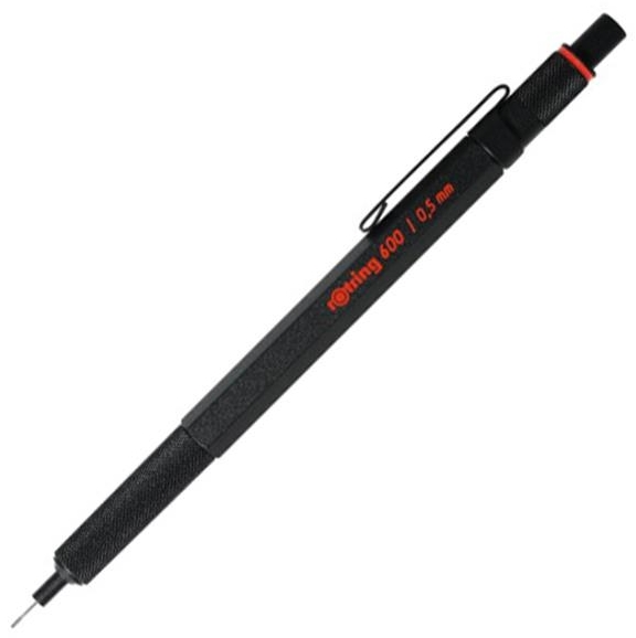Rotring 600 Mekanik Kurşun Kalem Siyah 0.5 mm