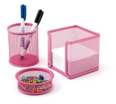 Mas 505 Perfore Kalemlik 3'lü Set Pembe