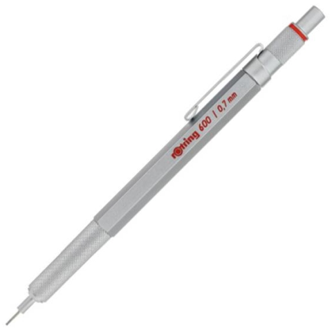 Rotring 600 Mekanik Kurşun Kalem Krom 0.7 mm