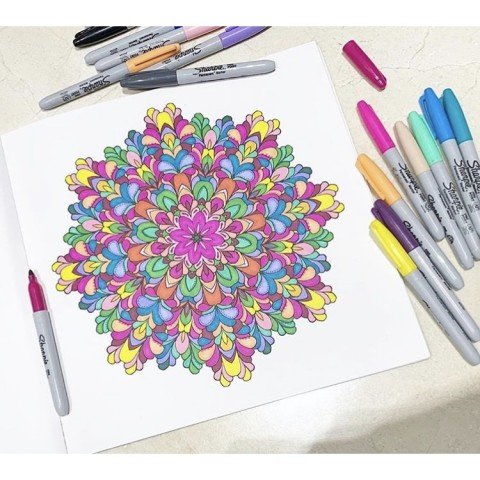 Sharpie Permanent Kalem Seti Fine Uç 26 Renk Aslan