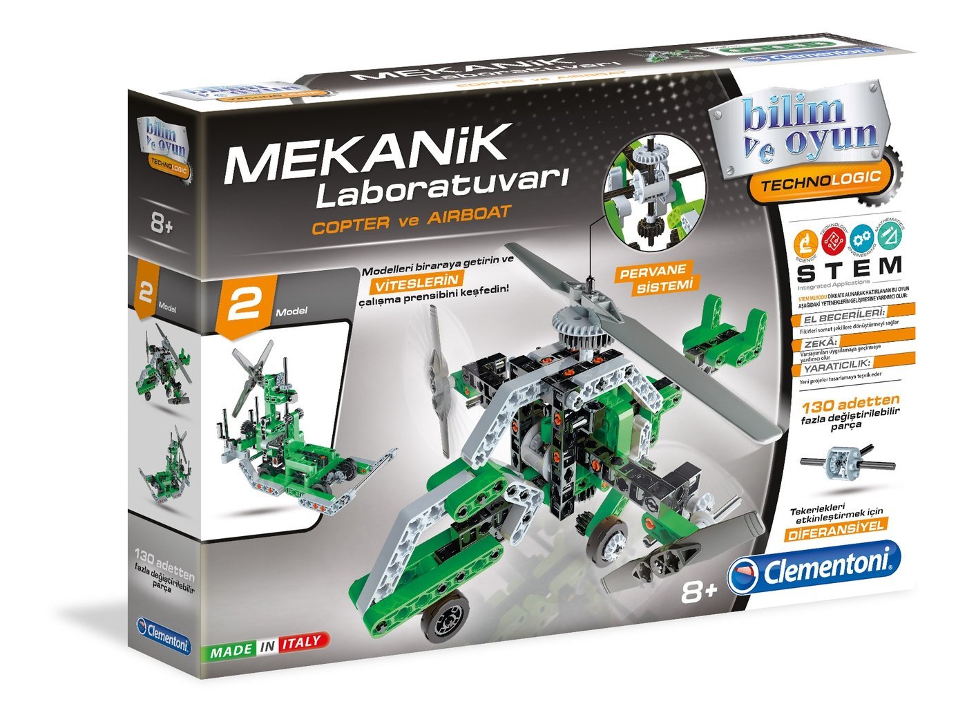 Clementoni Mekanik Laboratuvarı - Copter&Airboat