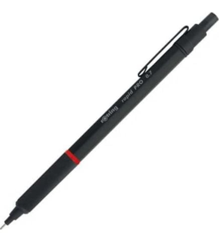 Rotring Rapid PRO Mekanik Kurşun Kalem Siyah 0.7 mm