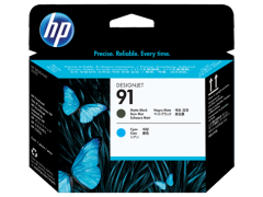 HP 91 Mat Siyah ve Camgöbeği Baskı Kafası (C9460A)