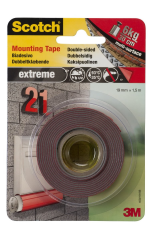 Scotch® Extra Güçlü Montaj Bandı 19mm x 1,5m