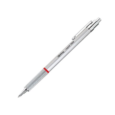 Rotring Rapid PRO Tükenmez Kalem Krom Tekli kutu