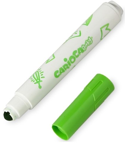 Carioca Jumbo Bebek Süper Yıkanabilir Keçeli Boya Kalemi 6\'lı + 2 Yaş
