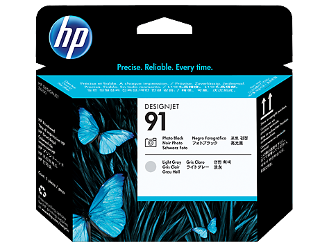 HP 91 Siyah Fotoğraf ve Açık Gri Baskı Kafası (C9463A)