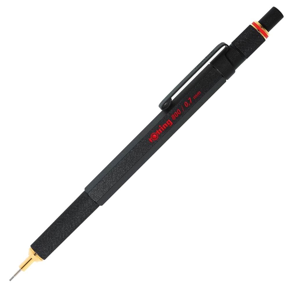 Rotring 800 Mekanik Kurşun Kalem Siyah 0.7 mm