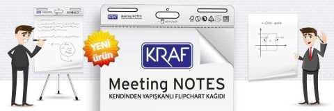Kraf Flıpchart Kağıdı Yapışkanlı 635X762mm 30 yp