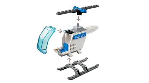 Lego City 60275 Polis Helikopteri