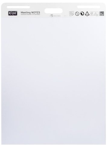 Kraf Yapışkanlı Flipchart Kağıdı Askılı 64x90-30 Yaprak