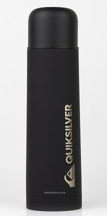 Quiksilver Çelik Matara Siyah